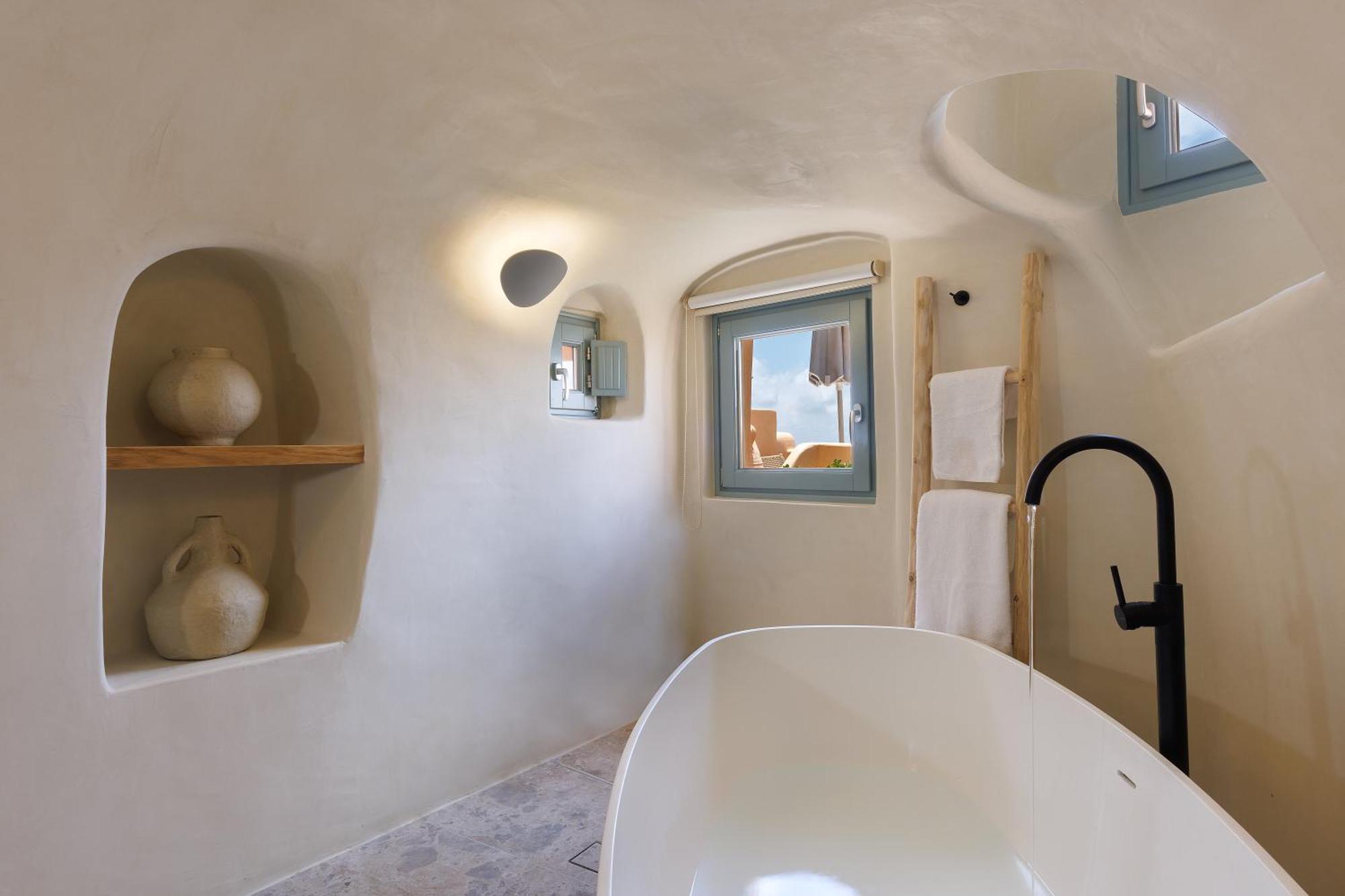 Annouso Villa With Hot Tub By Caldera Houses Oia  Exterior photo