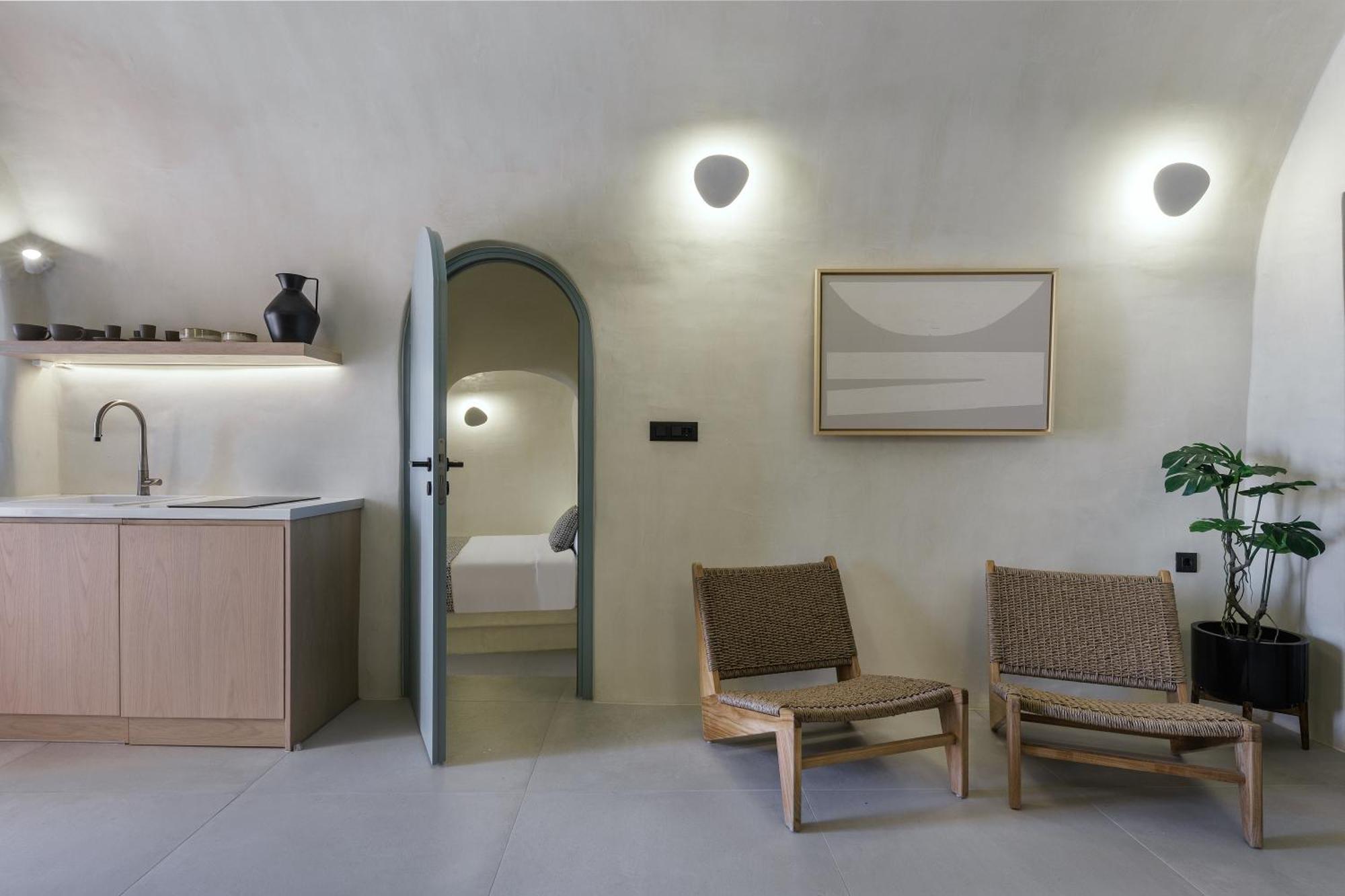 Annouso Villa With Hot Tub By Caldera Houses Oia  Exterior photo