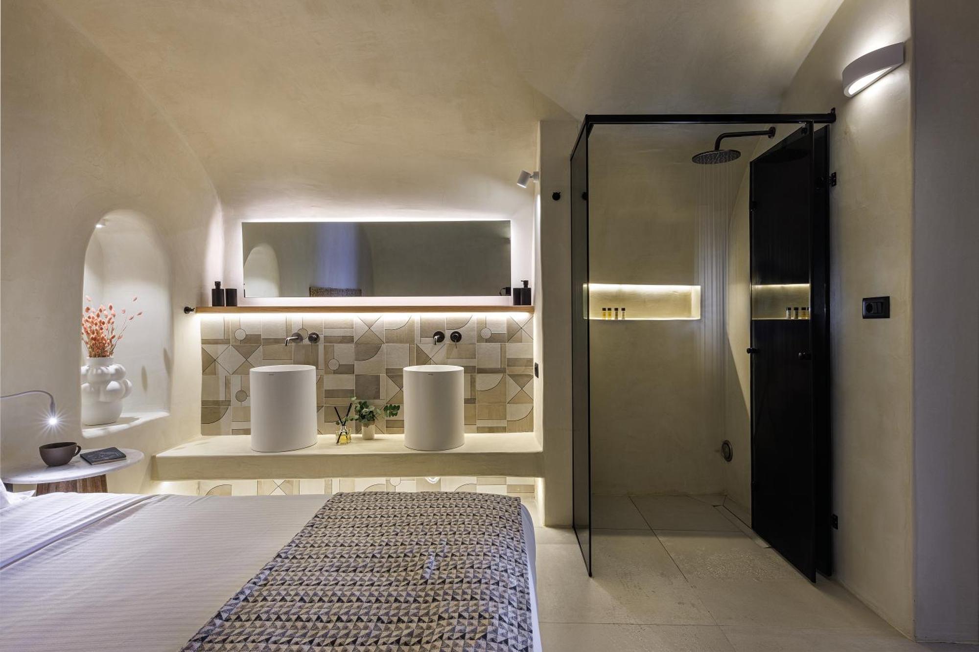 Annouso Villa With Hot Tub By Caldera Houses Oia  Exterior photo